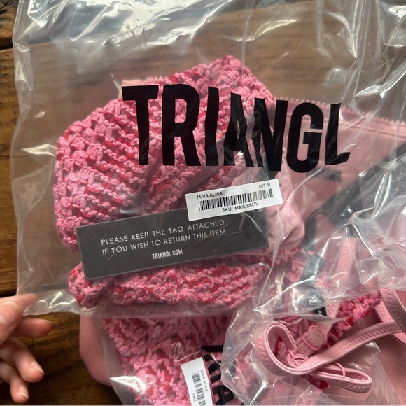 Triangl Maia- Alina bikini with swim bag. - Picture 5 of 10